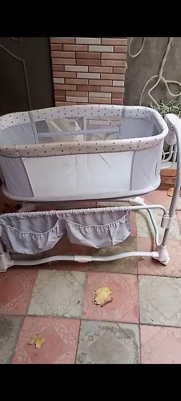 vitrin ətir: Oğlan və qız üçün, Yumru, Beşik, Dəstsiz, Matrassız, Yellənmə mexanizm ilə — 3