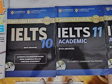 IELTS hazırlığı üçün komplet kitab seti Qələm yazısı yoxdur, bəzi — 3