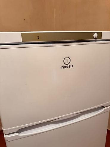disk satisi: İşlənmiş 2 qapılı Indesit Soyuducu Satılır, rəng - Ağ — 9