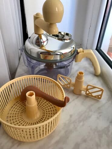 tərəvəz doğrayan: Toksuz blendor doğrayıcı,içinde hemir yoğurucuda var, hər zaman əl — 2