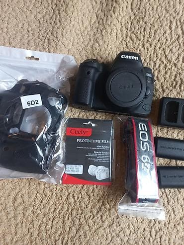 canon eos r6 mark iii: Canon 6D Mark ii ideal veziyyetde tep teze. Max probeq 4k-dan az — 1