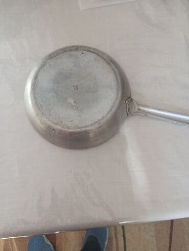 Süfrə qab-qacaqı: Tava, rəng - Gümüşü, Alüminium — 1