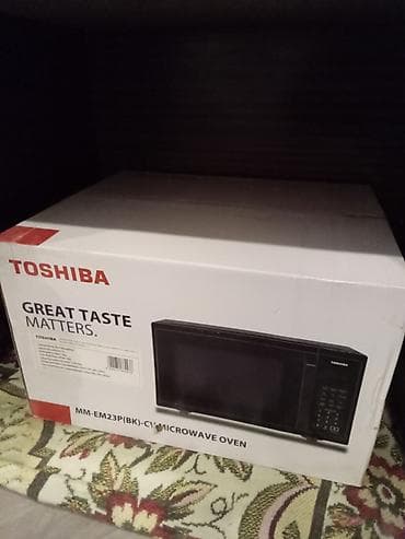 microdalgali soba: Mikrodalğalı soba Toshiba, Ayrıca dayanan, Mikrodalğalar ilə, rəng - Qara — 2