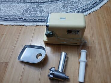 Ət çəkən maşın Sonashi, İşlənmiş