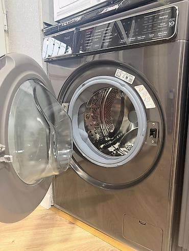 istilik peci: Paltaryuyan maşın LG, 9 kq, Yeni, Avtomat, Qurutma var, Kredit yoxdur, Ödənişli çatdırılma — 4