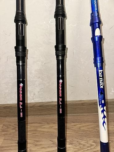 balığ: Teleskopik balıqçılıq qamışları dəsti - Müxtəlif modellər və ölçülər — 6