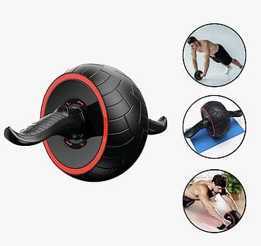 Maskalar, eynəklər: Ev üçün fitness dəsti Tərkib: - Qarın əzələləri üçün ab roller (iki — 1