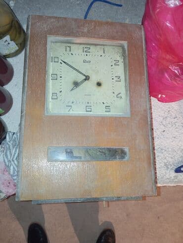 retro saat: Divar saatları, Mexaniki, Mayatnik — 4