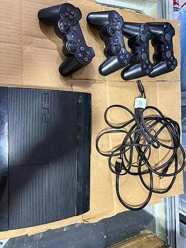 Sony PlayStation 3 Super Slim oyun konsolu seti Paket tərkibi: - PS3