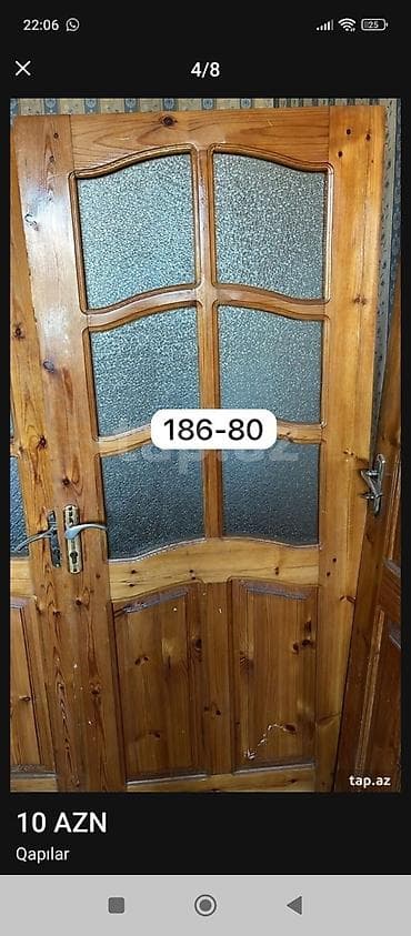 kredit qapi: Taxta pəncərə və qapaqlar dəst. Fotucka, nəfəslik . Ehmedlide. Evde — 5