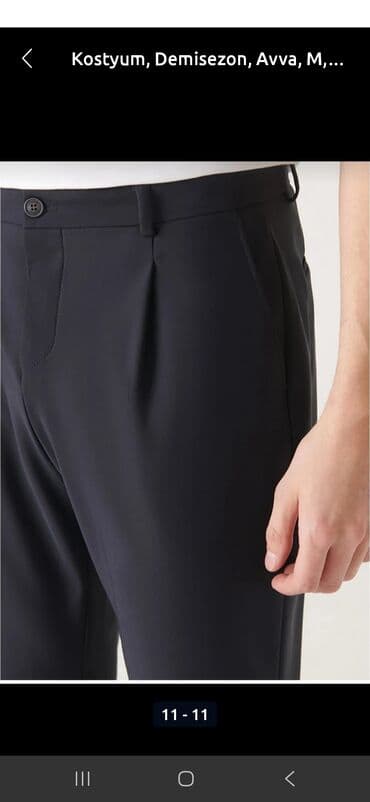 Köynəklər: Kostyum, Demisezon, Avva, M, rəng - Göy — 4