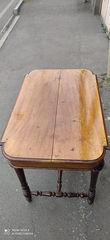 balı: Klassik masa, Açılmayan, Taxta, Dördbucaq masa — 6