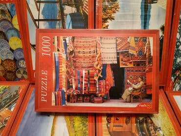 4000 elementli pazllar: Pazl. Puzzle. 1000 hissəli rusiya istehsali pazllar. Hazır yığılmış — 7
