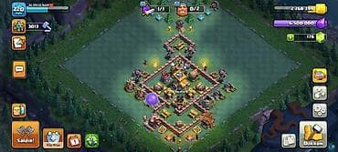 Clash of Clans hesabı – yüksək inkişaflı əsas kənd və Tikinti Bazası — 3