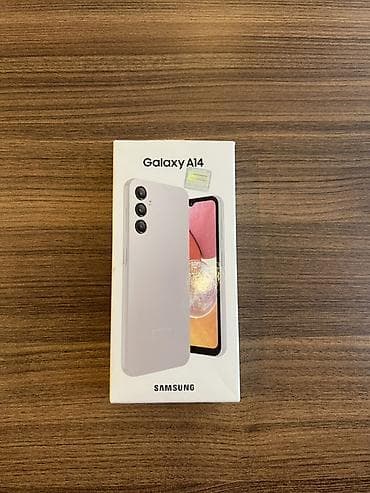 1288 telfon: Samsung Galaxy A14, 64 GB, rəng - Ağ — 3