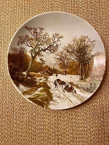at suvinir: Boşqablar, Farfor, Almaniya — 7