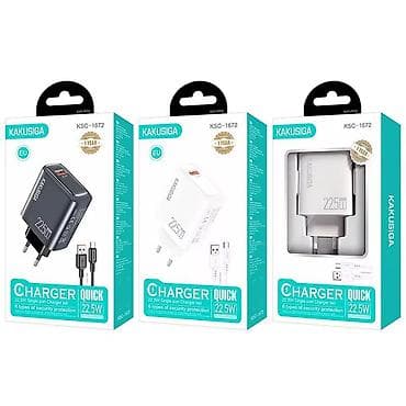 Adapterlər: Kateqoriya: Adapterlər Məhsul: Kakusiga KSC-1672 Grey 22.5W Təsvir — 1