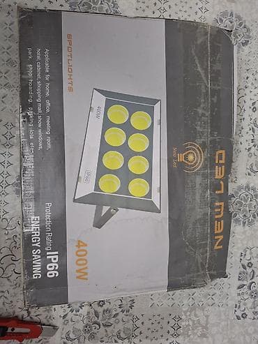 unitaz ucuz: LED proyektor – 400W Xüsusiyyətlər: - Güc: 400 W (korpus üzərində — 4