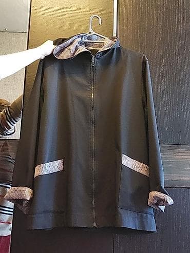 Черный плащ куртка.Размер 42-44.Новый