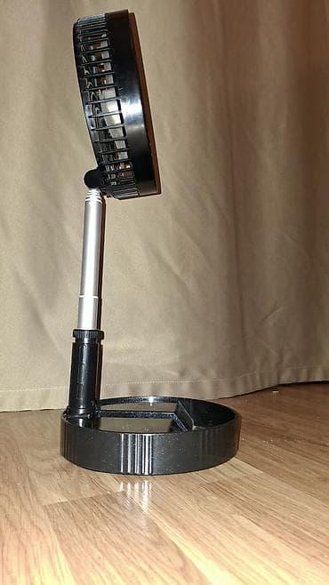 islenmis ventilator: Zaradkaynan (batareya 7200 mAh) yığılan və özünlə daşınan sərinkeş — 3