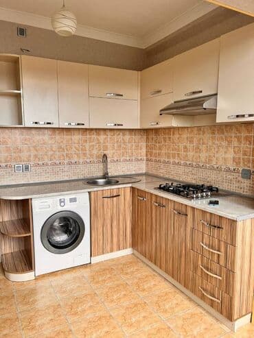 bine atciliqda kiraye ev: Binəqədi rayonu,9 mkr,pajarni ilə üzbəüz, Yeni təmir olunmuş 3 otaqli — 9