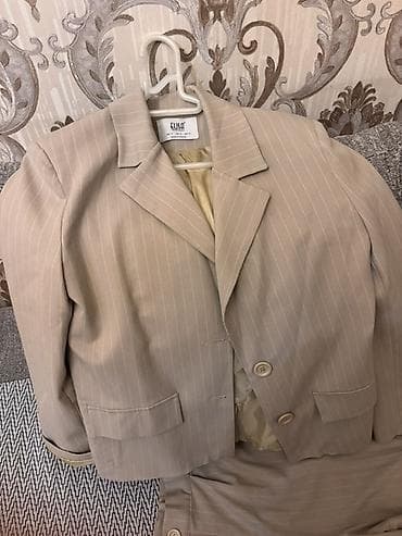 ayaqqab: ELISA üçlü dəst – qadınlar üçün klassik kostyum - Rəng: açıq bej — 5