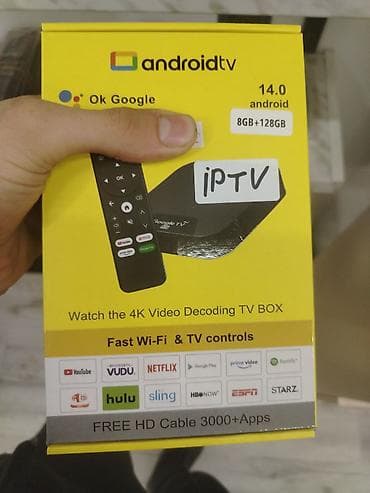 inqilab tv: Smart TV boks TV box 8 GB / 128 GB, Android — 1
