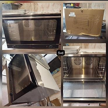 Konveksiya Sobası Elektrik Tabağın tutumu: 400x600 mm Paslanmayan lalafo.az -da Konveksiya Sobası Elektrik Tabağın tutumu: 400x600 mm Paslanmayan