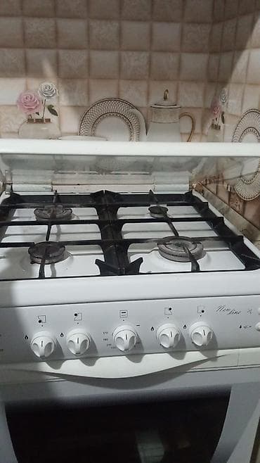 mətbəx soba: Qaz sobası Ayrıca dayanan, 4 gözlü — 2