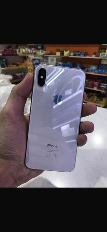 IPhone X, 64 GB, White Titanium, Face ID lalafo.az -da IPhone X, 64 GB, White Titanium, Face ID