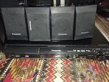 ev telefonlar: Panasonic ev kinoteatr sistemi – DVD-receiver + 5.1 akustika — 5