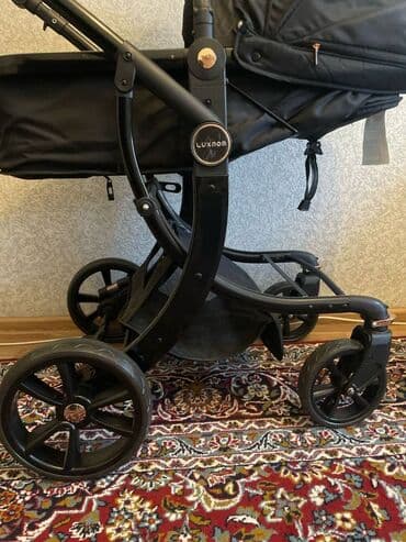 купить детские коляски: Классическая прогулочная коляска, Б/у — 3