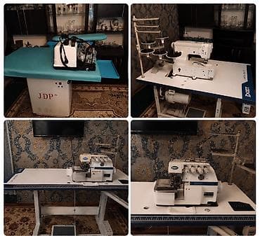 Biznes ucun 4 eded tikis maşını ve bir eded ütü stolu satılır — 1