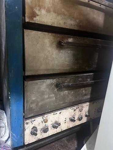 peçka soba: Elektrik soba, Çörək, Şirniyyat üçün, Pizza, 3 mərtəbəli, İşlənmiş — 4