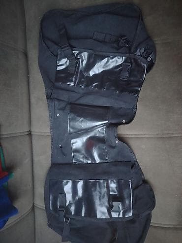 l200 ehtiyat hisseleri: Motosiklet üçün ikitərəfli yan çanta (saddlebag) - Material: sıx — 2