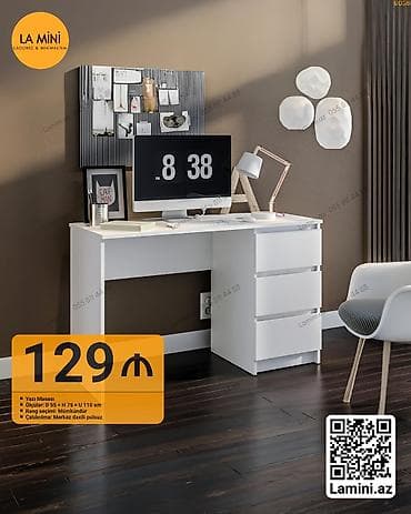 Yazı Masası – LA MINI - Model: Minimalist və funksional yazı masası -