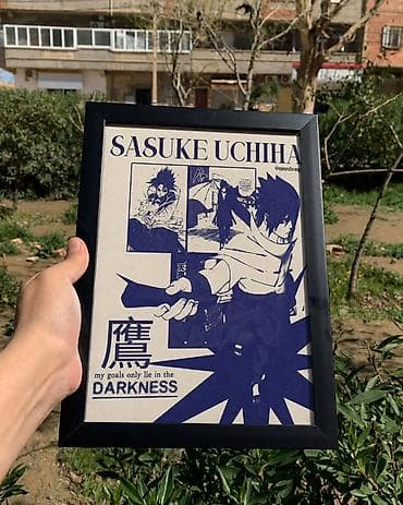 sam: LED işıqlı anime/poster çərçivələri - Dizayn: anime və oyun temalı — 7