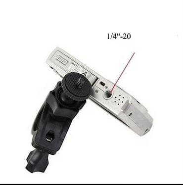 hdmi kabel mini: Velosiped sükanı üçün universal kamera/fotoaparat tutacağı - 1/4" — 5