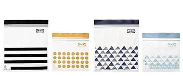 plastik su qablari satisi: Məhsul: IKEA ISTAD kilidli saxlama paketləri - Yenidən bağlana bilən — 1