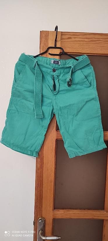 şortiq: Uşaq şortu – SZG Kids Wear (Kod: 8303) 5 man - Rəng: firuzə/yaşıl ton — 1