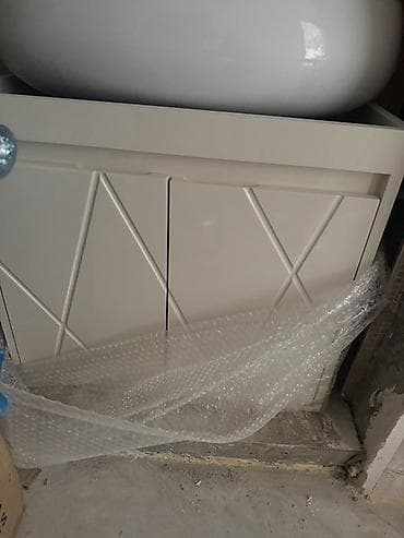 hamam tuşlari: Vanna otağı üçün lavabo və alt dolab dəsti TƏZƏ çanaq Tukuaz — 6