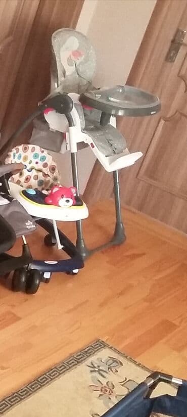 friso vom 800 qr qiymeti: Uşaq yemək stolu – yüksək oturacaq - Markası: Jetem (ön paneldə qeyd — 3