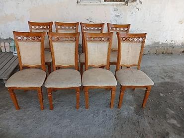 Qonaq otağı üçün, İşlənmiş, Qatlanmayan, rəng - Bej Stul