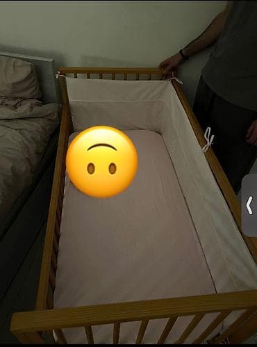 Oğlan və qız üçün, Dördbucaq, Beşik, Dəst ilə, Matras ilə, Yellənmə mexanizmsiz — 3