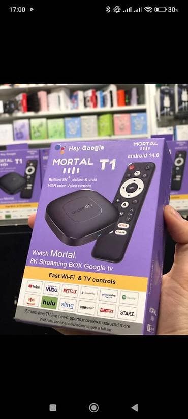 tv box android 10: Yeni Smart TV boks Ünvandan götürmə, Ödənişli çatdırılma, Rayonlara çatdırılma — 2