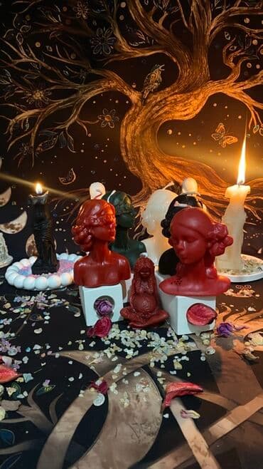 Ev üçün dekor: Şam Fiqurlu, Parafin — 3