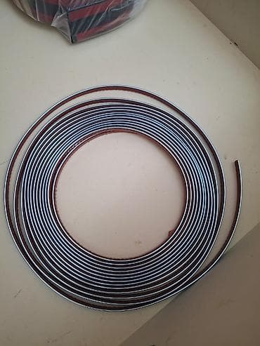 Avtomobil satışı: Avtomobil üçün dekorativ xrom lent - Ölçü: 6 mm eni, 6 metr uzunluğu — 1