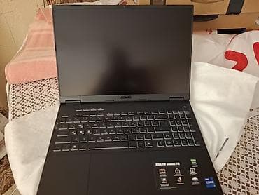 en ucuz asus notebook: ASUS TUF Gaming F16 noutbuku Əsas xüsusiyyətlər: - Ekran: 16" — 5