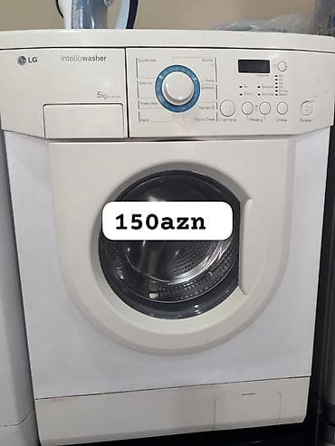 LG Intellowasher paltaryuyan maşın - Yükləmə: 5 kq - Ön yükləməli