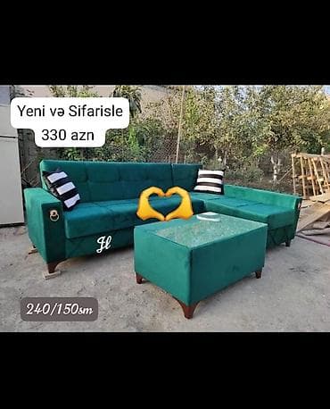 amerikanka divan: Künc divan, Yeni — 1